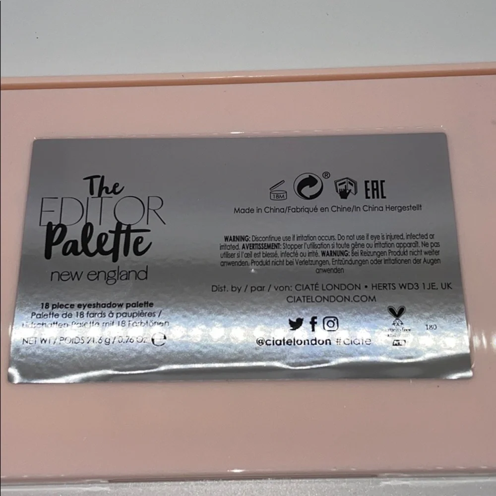 Ciate pigment new encased